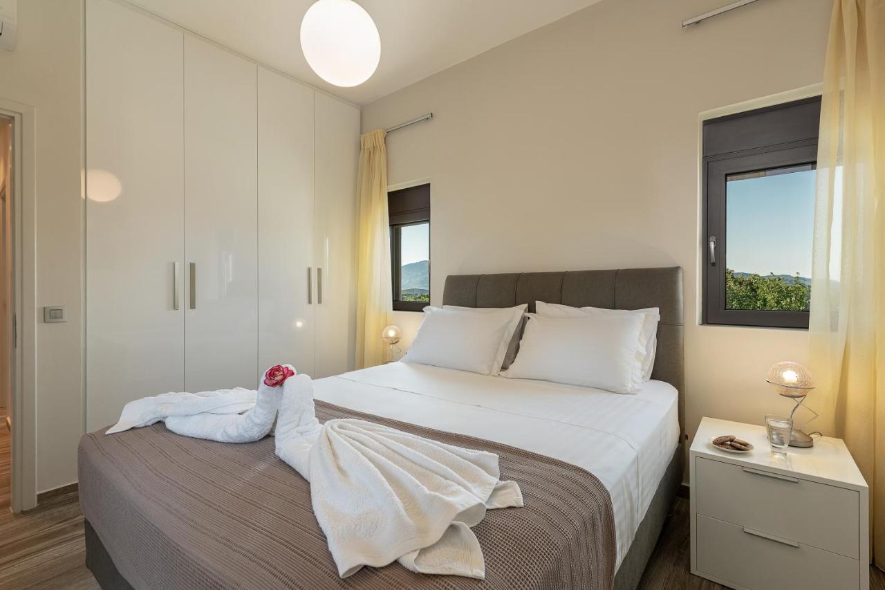 Villa Enny, 3 Bd With Private Heated Pool Agia  Exteriér fotografie