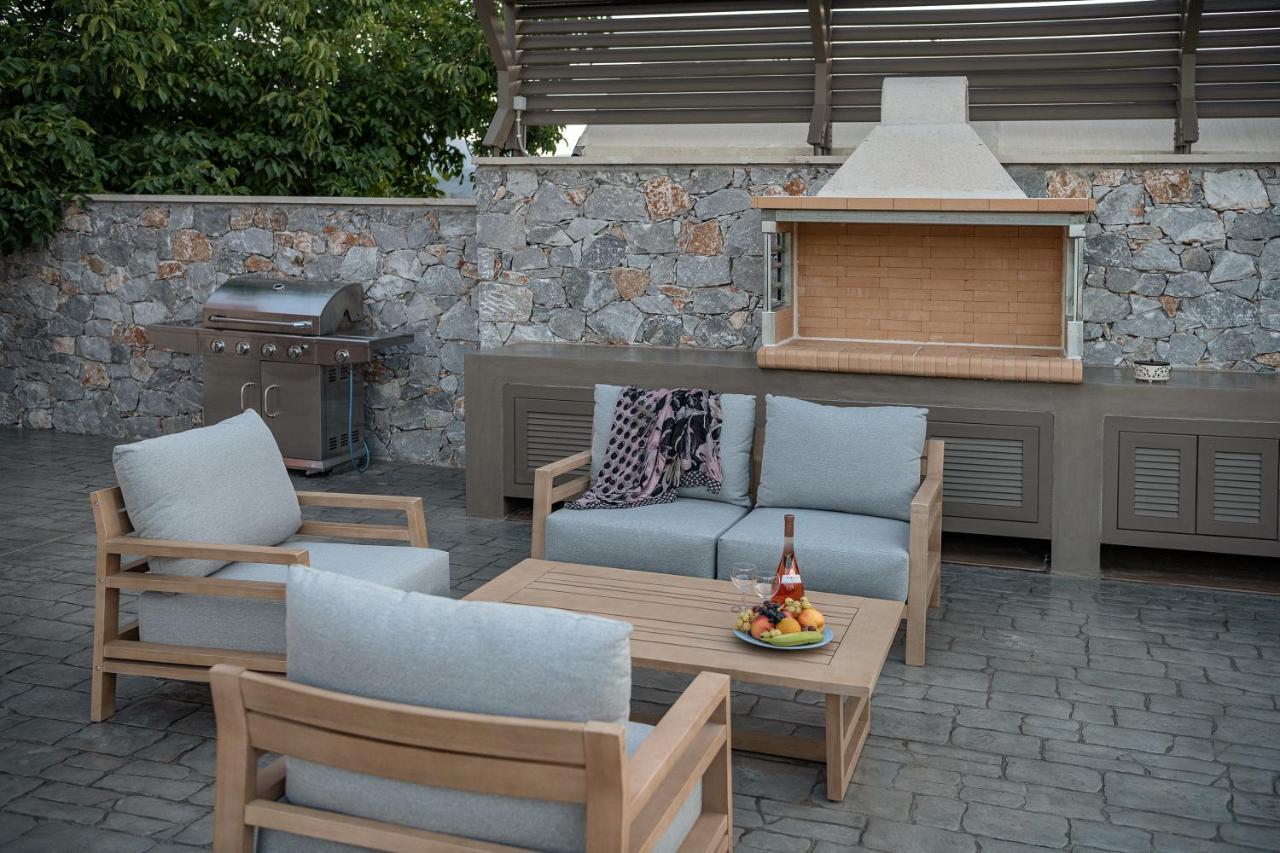 Villa Enny, 3 Bd With Private Heated Pool Agia  Exteriér fotografie